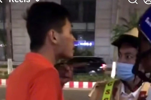 Bắt giam đối tượng hành hung Cảnh sát giao thông 