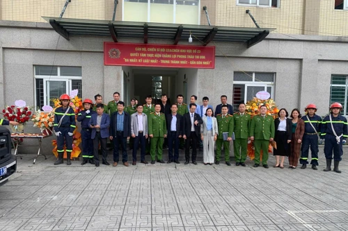 Ra mắt cơ sở 2- Đội Chữa cháy và CNCH khu vực số 23