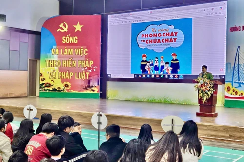 Vì cộng đồng và học đường không bạo lực, ma túy và pháo