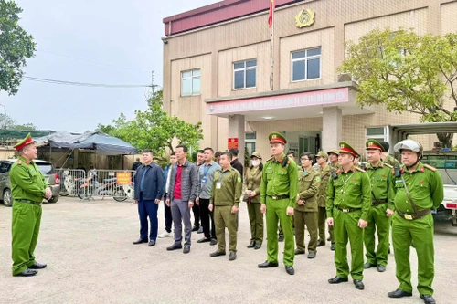 Ngày đêm bám địa bàn, tăng cường tuần tra kiểm soát, sẵn sàng cho ngày bầu cử