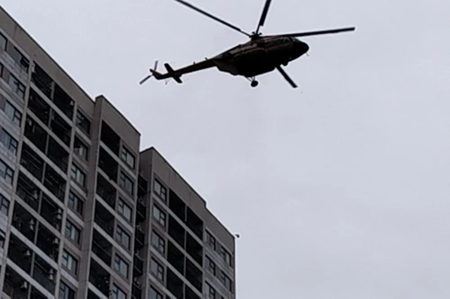 Hơn 4.000 người và trực thăng diễn tập phương án chữa cháy, cứu nạn, cứu hộ cấp Bộ tại Vinhomes Ocean Park 1