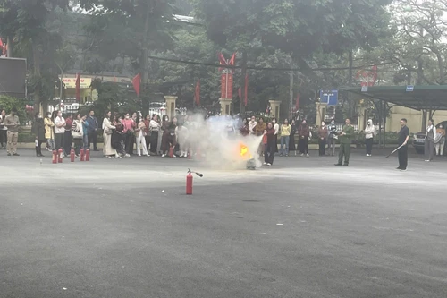 Kỹ năng để xử lý hiệu quả cháy ban đầu, hạn chế thiệt hại lớn