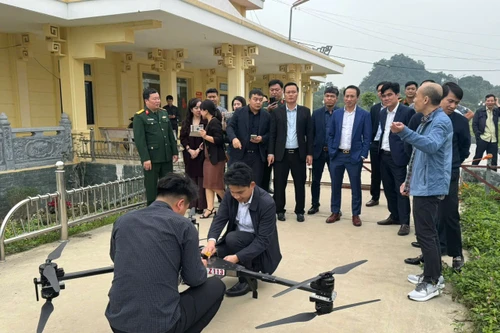 Bay thực nghiệm UAV, nghiên cứu ứng dụng công nghệ trong quản lý và tổ chức lễ hội chùa Hương 
