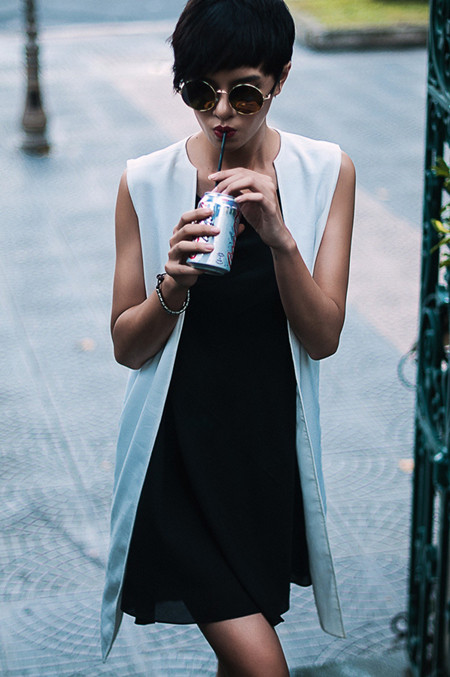 Cựu thí sinh Next Top Đỗ Hà diện thời trang cá tính dạo phố ảnh 4