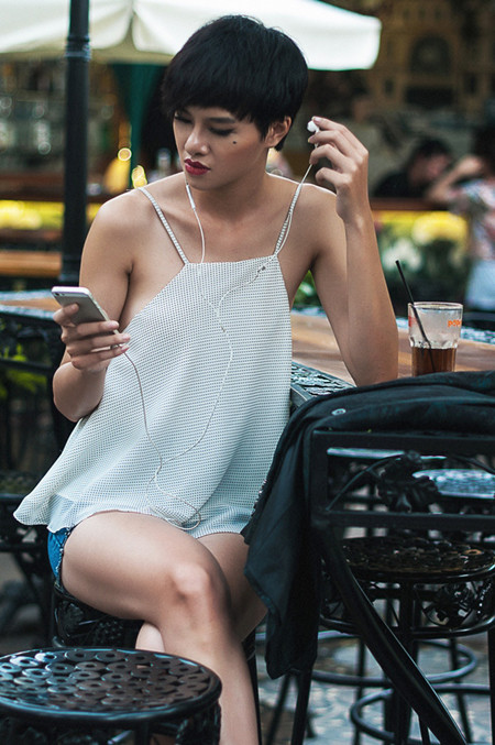 Cựu thí sinh Next Top Đỗ Hà diện thời trang cá tính dạo phố ảnh 6