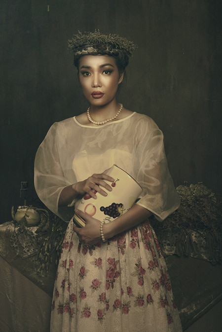 Giải vàng Ngôi sao người mẫu Thanh Trúc u buồn trong ngày Haloween ảnh 3