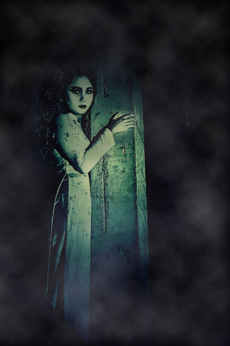 Người mẫu Xuân Thuỳ hoá ma cực kinh hãi ảnh 5