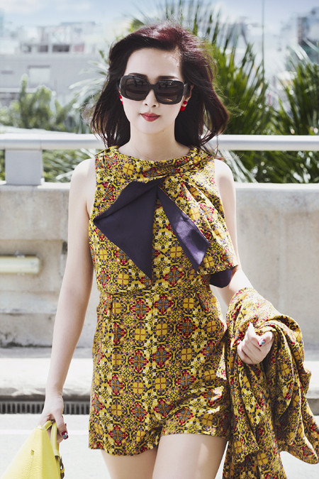 Hoa hậu đền Hùng Giáng My khoe nhan sắc trẻ trung, năng động ảnh 3