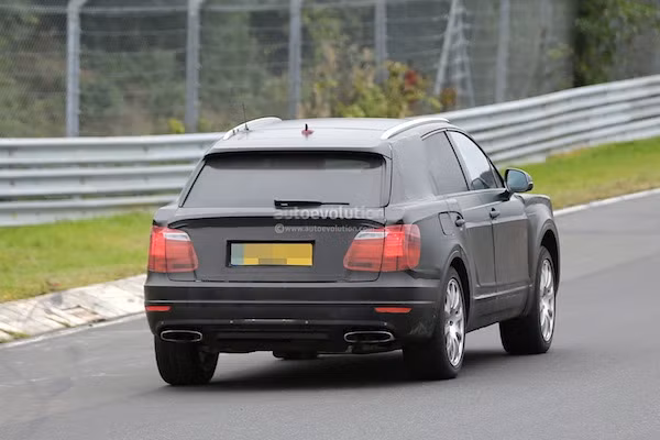 Bentley SUV gần “hiện nguyên hình” trong loạt ảnh chạy thử mới ảnh 3