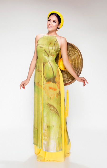 Nguyễn Thị Loan lộng lẫy trong trang phục thi Dance of the world ảnh 1