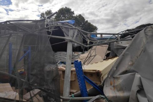 Trực thăng Mỹ đánh rơi nguyên cả container hàng hóa xuống khu dân cư Hàn Quốc ảnh 1