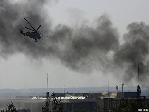 Donetsk đề xuất thiết lập khu phi quân sự tại sân bay Donetsk ảnh 1