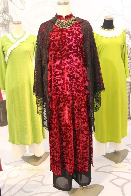 Áo dài “kể chuyện” cổ xưa ảnh 3