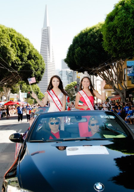 Hoa hậu Jennifer Chung “đọ sắc” cùng Hoa hậu San Francisco ảnh 4