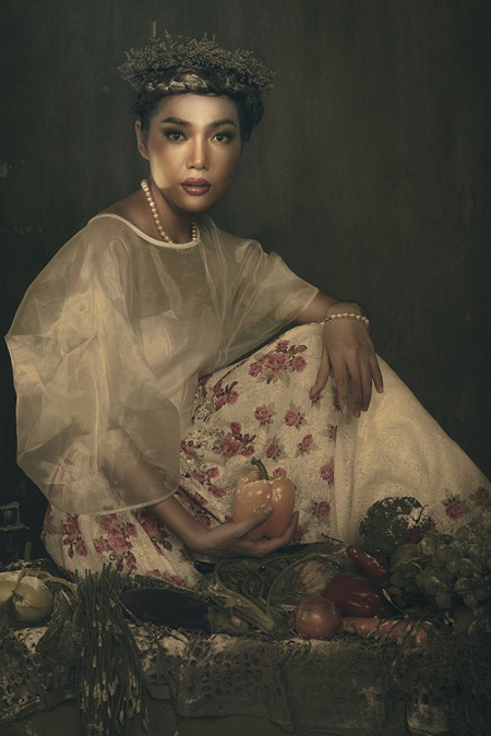 Giải vàng Ngôi sao người mẫu Thanh Trúc u buồn trong ngày Haloween ảnh 6