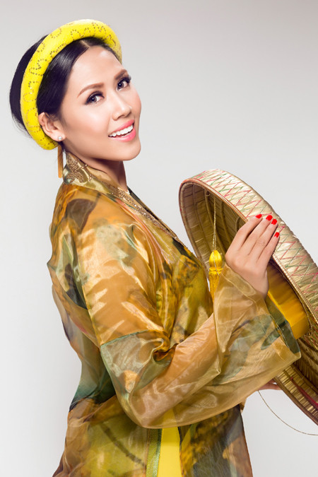 Nguyễn Thị Loan lộng lẫy trong trang phục thi Dance of the world ảnh 9