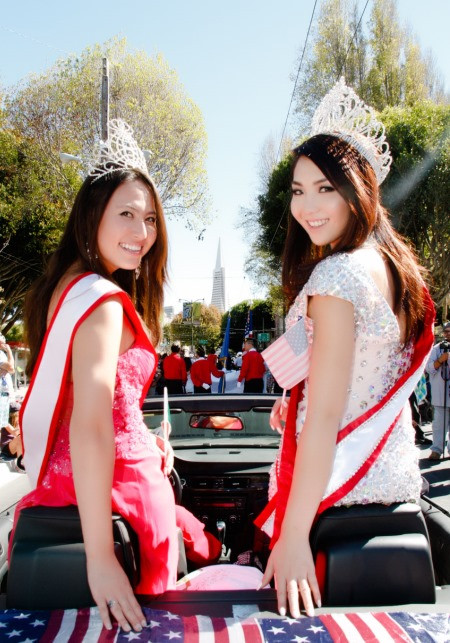 Hoa hậu Jennifer Chung “đọ sắc” cùng Hoa hậu San Francisco ảnh 3