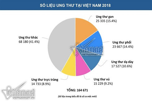 Ung thư ở Việt Nam: Những con số phải "giật mình" ảnh 3