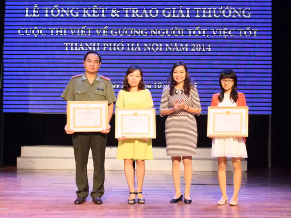 Báo An ninh Thủ đô đoạt 12 giải Cuộc thi viết “Người tốt, việc tốt” năm 2014 ảnh 3