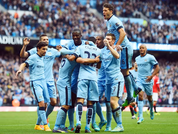 Man City 1-0 Man United: Thẻ đỏ quyết định derby ảnh 1