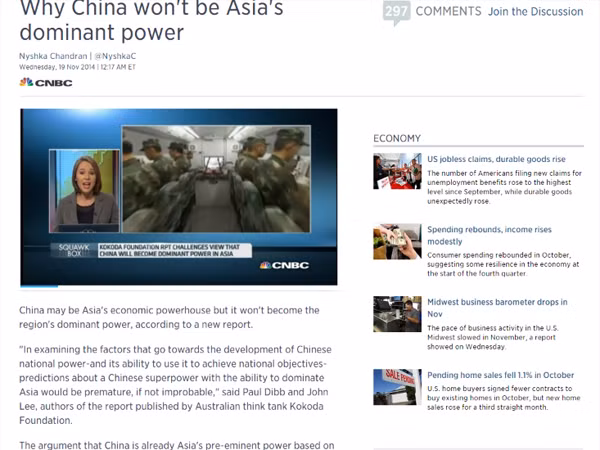 Tại sao Trung Quốc sẽ không có quyền lực thống trị châu Á? ảnh 1