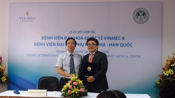 Vinmec ký thỏa thuận hợp tác với bệnh viện đại học y hàng đầu Hàn Quốc ảnh 1
