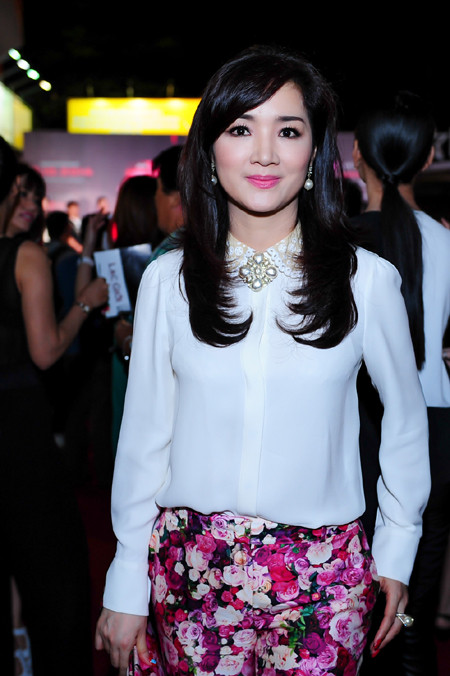 Hoa hậu Giáng My trẻ trung đi xem phim “Lạc giới” ảnh 5