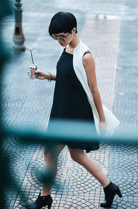 Cựu thí sinh Next Top Đỗ Hà diện thời trang cá tính dạo phố ảnh 3