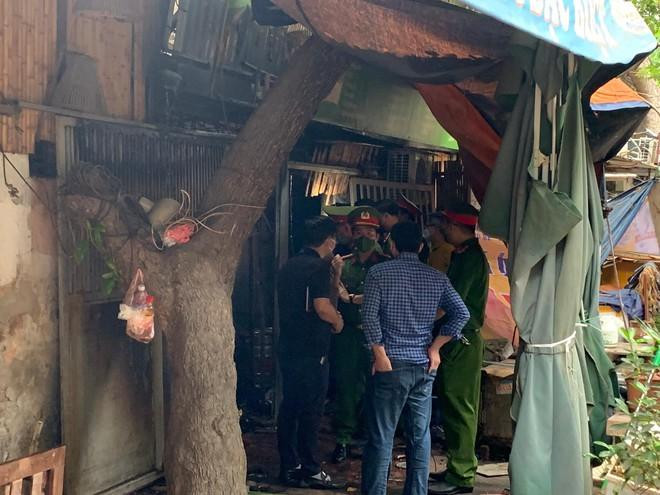 Hiện trường nơi xảy ra vụ cháy
