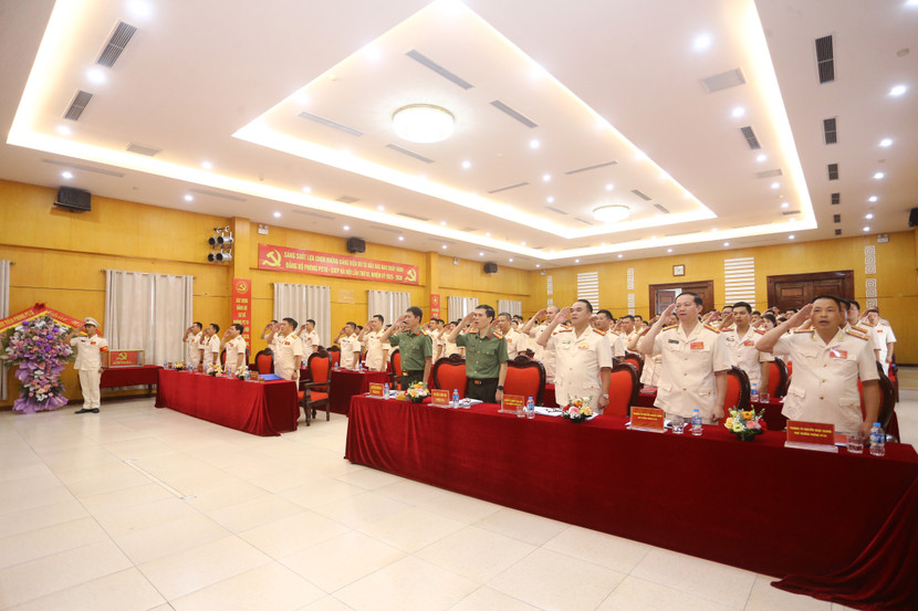 Phòng Cảnh sát Thi hành án hình sự và hỗ trợ tư pháp CATP Hà Nội tổ chức Đại hội đại biểu Đảng bộ lần thứ III, nhiệm kỳ 2025-2030