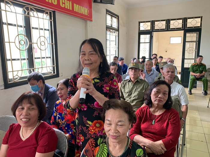 Các ý kiến đều mong muốn Công an phường Kim Giang nâng cao hơn nữa hiệu quả công tác chuyên môn, phục vụ nhân dân Các ý kiến đều mong muốn Công an phường Kim Giang nâng cao hơn nữa hiệu quả công tác chuyên môn, phục vụ nhân dân