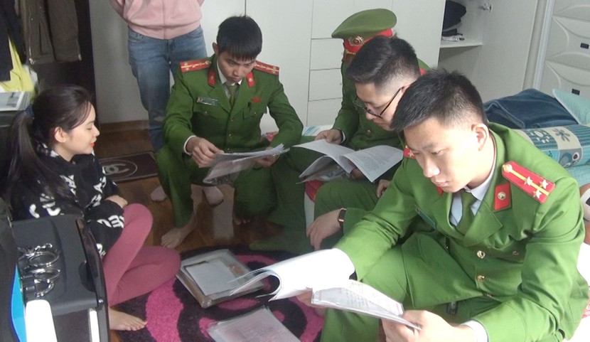 Cơ quan công an khám xét nơi ở của Lê Quang Cường