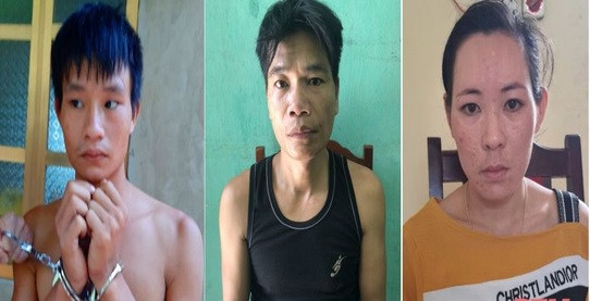 Ba đối tượng bị bắt giữ