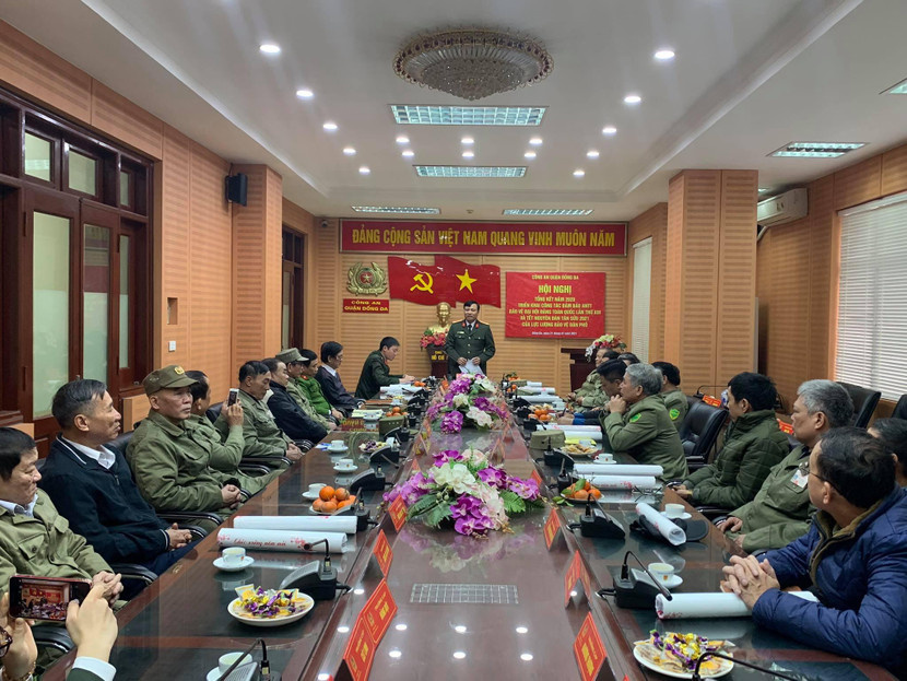 Hội nghị Tổng kết công tác đảm bảo an ninh trật tự của lực lượng bảo vệ dân phố Hội nghị Tổng kết công tác đảm bảo an ninh trật tự của lực lượng bảo vệ dân phố