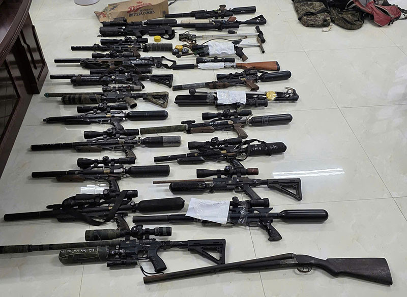 Các tang vật của vụ án