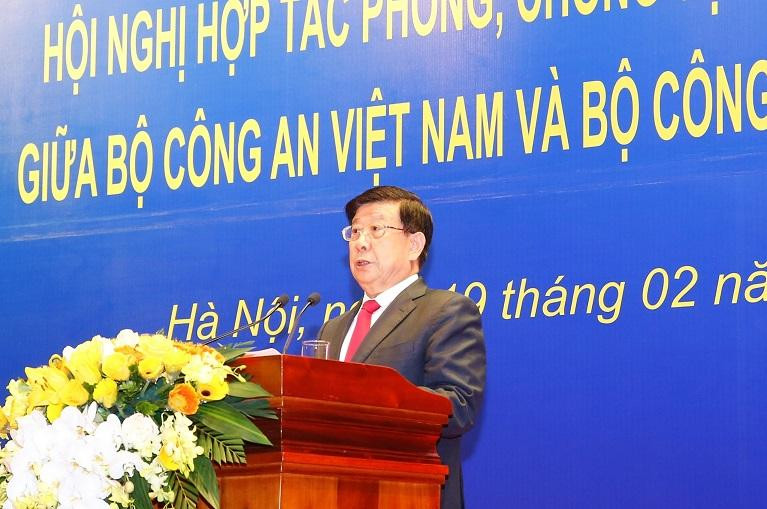 Bộ trưởng Triệu Khắc Chí phát biểu tại Hội nghị.