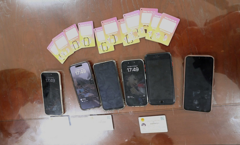 Các tang vật liên quan