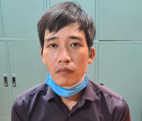 Đối tượng Phan Huy Tuyến bị bắt giữ