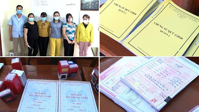 Các đối tượng cùng số tang vật bị thu giữ