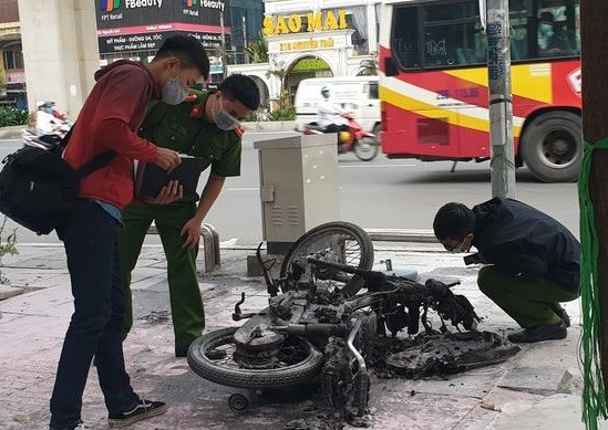 Hiện trường nơi xảy ra vụ việc