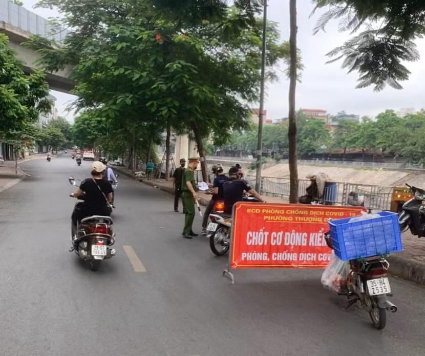 Chốt kiểm soát phòng chống dịch, xử lý các trường hợp vi phạm quy định
