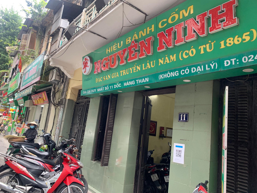 Bánh cốm Nguyên Ninh bị 'nhái' ngay trên 'sân nhà' ảnh 1