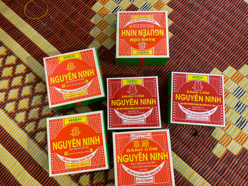 Nhiều loại bánh trông mẫu mã không khác nhiều bánh Nguyên Ninh - 11 Hàng Than