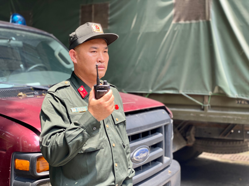 Trung tá Đoàn Thế Phong, Đội phó Đội Cảnh sát Đặc nhiệm, phòng Cảnh sát cơ động, CATP Hà Nội