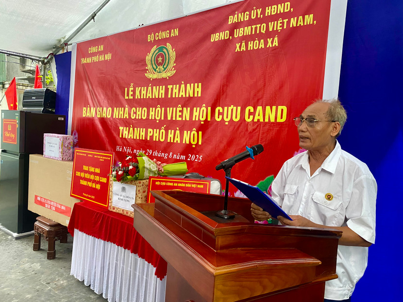 Đồng chí Dương Văn Mạnh xúc động chia sẻ