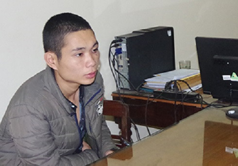 Phùng Văn Huy tại cơ quan điều tra Phùng Văn Huy tại cơ quan điều tra