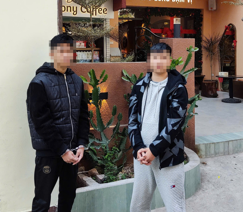 Hai đối tượng Nguyễn Hồ Quang Minh và Dương Duy Anh