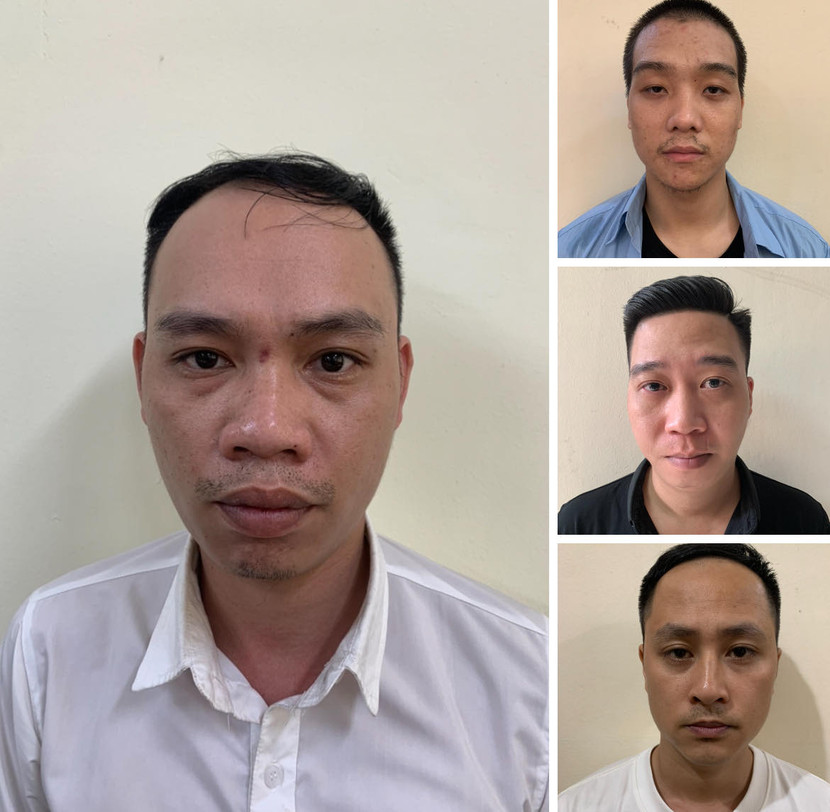 Nhóm đối tượng bị khởi tố Nhóm đối tượng bị khởi tố