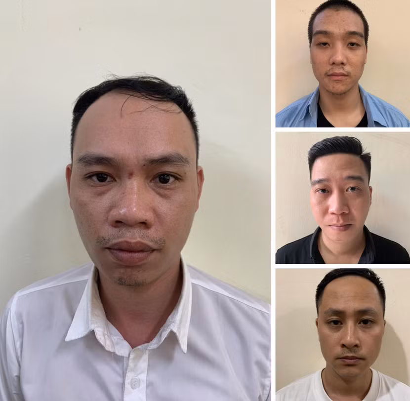 Nhóm đối tượng bị khởi tố