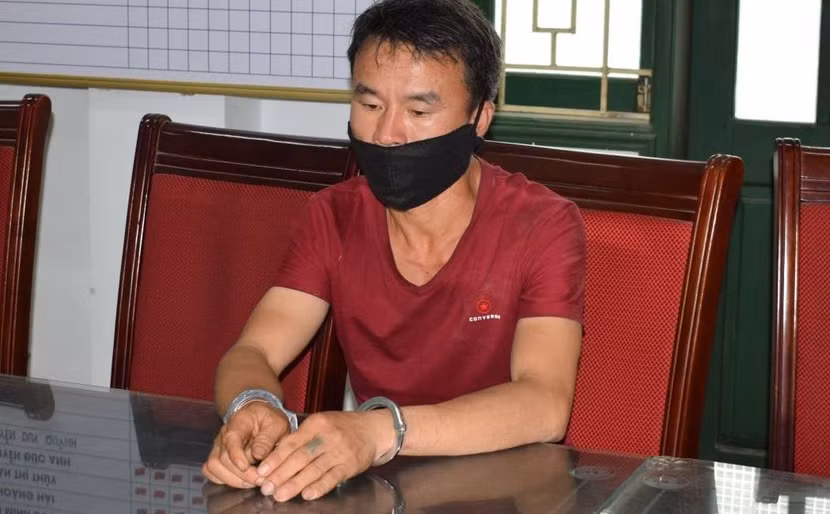 Đối tượng Phàng Lao Chìa bị bắt giữ